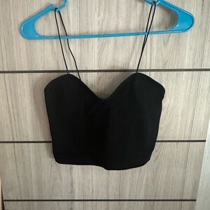 Primark Black Crop Top